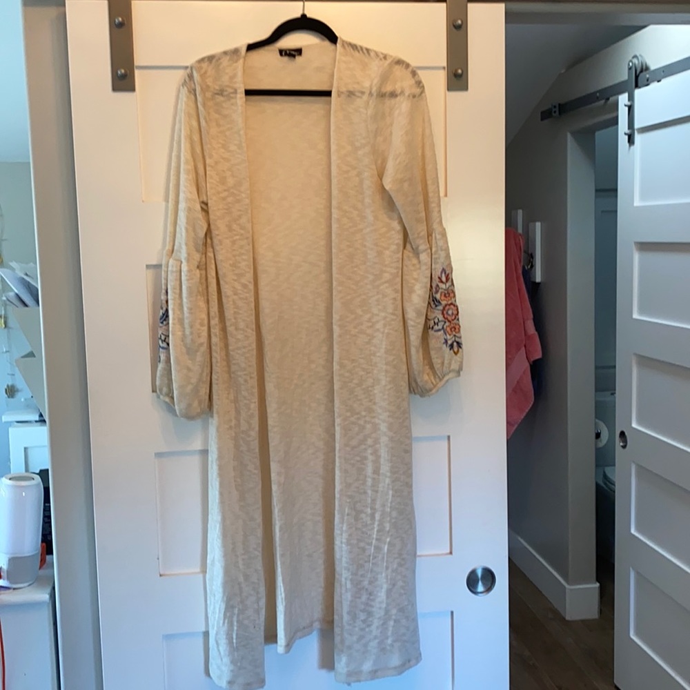 Long cardigan